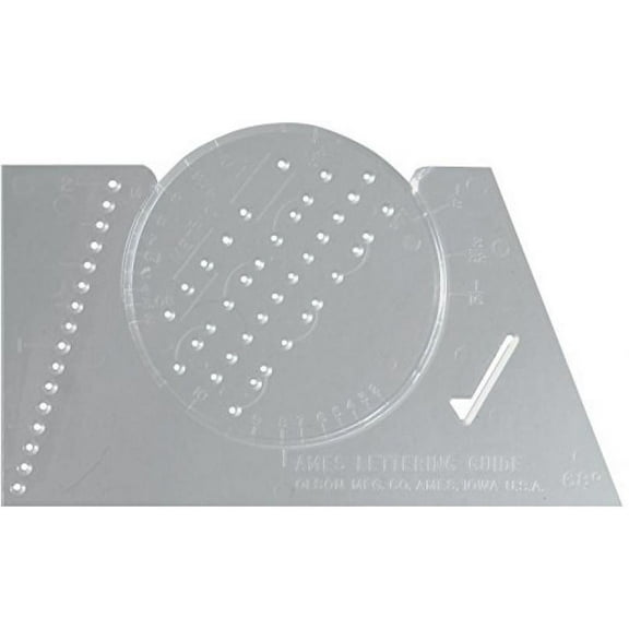 Westcott Lettering, Stenciling Paper Template (ALG-1)