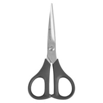 Westcott Multipurpose Scissors, All Purpose Plus , 5", Stainless Steel, Straight, Black, for Office, 1-Count