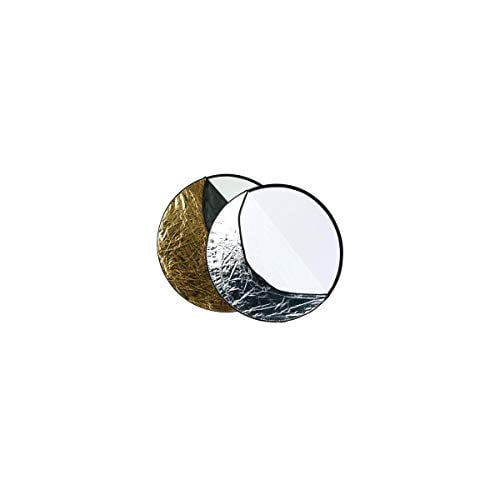 Westcott Photo Basics 40" 5-in-1 Collapsible Reflector, 2 Pack.,Black