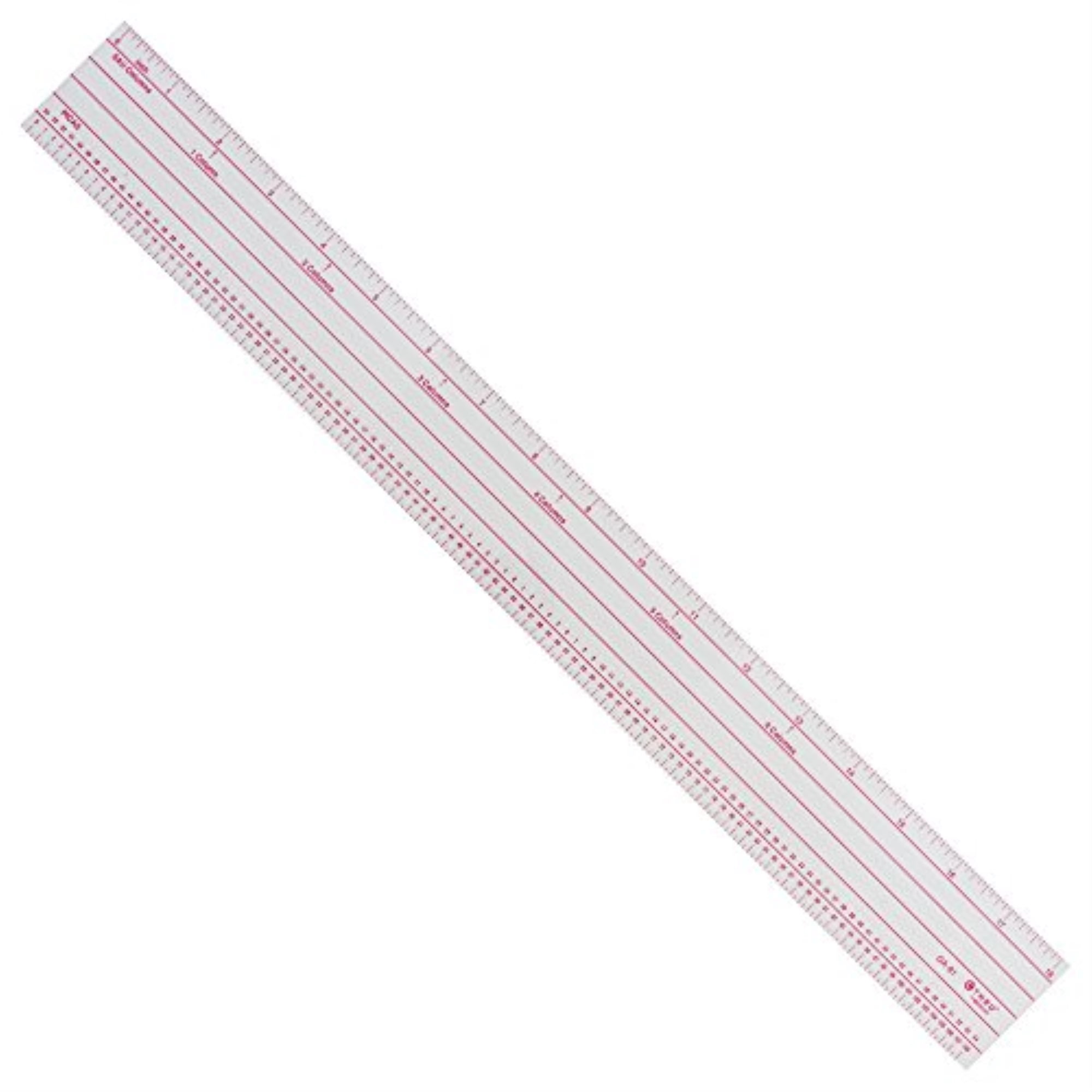 ACME UNITED PICA RULER TRANSPARENT 18 INCH
