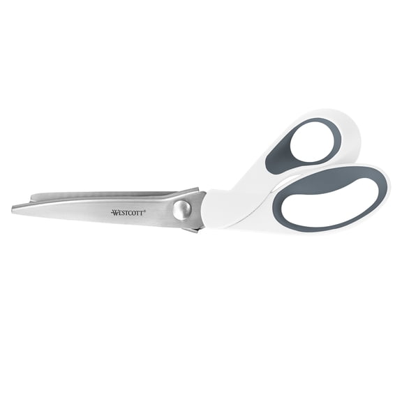 Westcott Pinking Shears 9.5 inch Stainless Steel Fabric Scissors