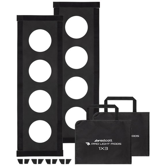 Westcott Pro Light Mods for 1x3' Softboxes, 2-Pack