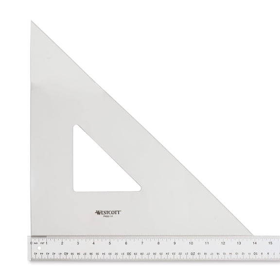 Westcott Professional Triangle - 14", 45-90 Degree