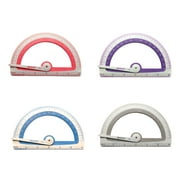 Westcott Protractor, 6", Anti-Microbial, Plastic, Assorted Colors, Not Bulk Packaging, 1 Each.
