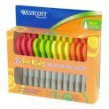 Westcott® School Left-handed Kids Scissors, Assorted Colors, 5