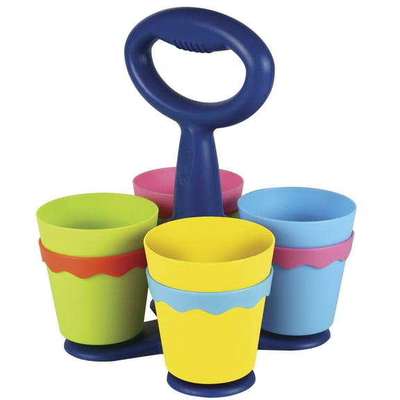 Westcott Scissor Caddy, Anti-Microbial, Rotating, Multi-Color, 1-Count, Preschool Educational Level