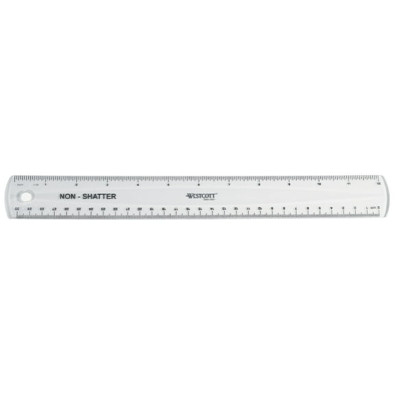 Westcott Shatter-Proof Ruler