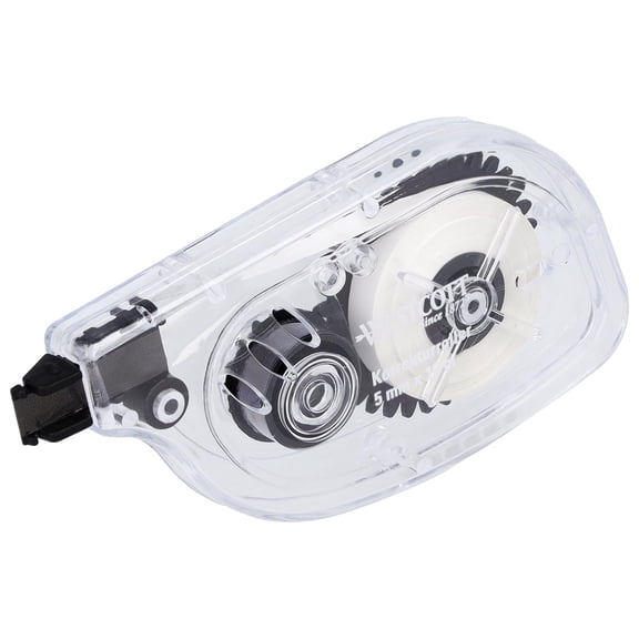 Westcott Sideway Correction Tape | 10m x 5mm White Correction Layer | Precise, Immediate Write, Long-Lasting | E-743917 00