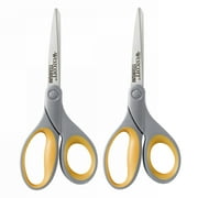 Westcott Soft Grip Titanium Bonded Scissors, 8" Straight, Pack of 2