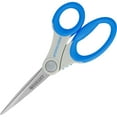 thumbnail image 1 of Westcott Soft Handle with Antimicrobial Protection Scissors, Blue, 8" Straight, 1 of 9