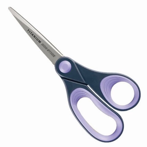 Westcott Titanium Bonded Non Stick Scissors, Purple, 8"