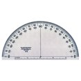 thumbnail image 1 of Westcott Transparent 6" Semicircular Protractor, 1 of 1