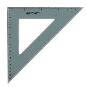 Westcott Triangle - 8", 45-90 Degree