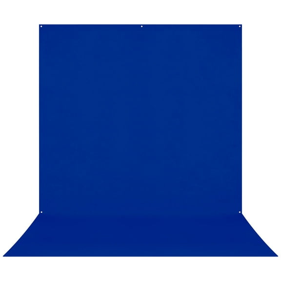 Westcott 8' x 13' Wrinkle-Resistant Backdrop, Royal Blue/Chroma-Key Blue
