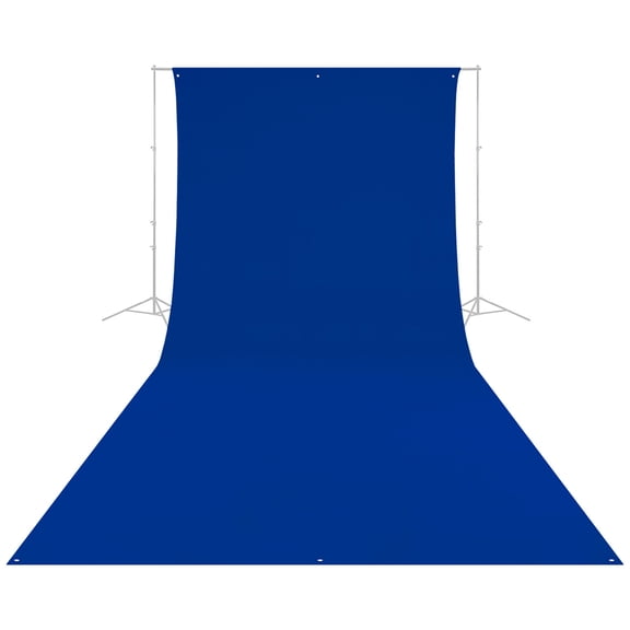 Westcott 9' x 20' Wrinkle-Resistant Backdrop, Royal Blue/Chroma-Key Blue