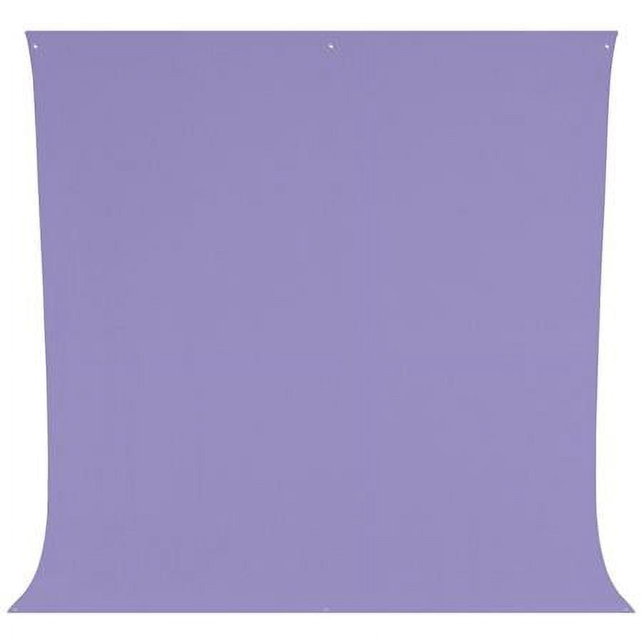 Periwinkle Purple 9' x 10' Wrinkle-Resistant Polyester Backdrop