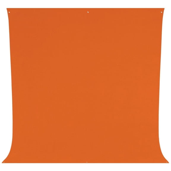 Westcott 9x10' Wrinkle-Resistant Backdrop, Tiger Orange