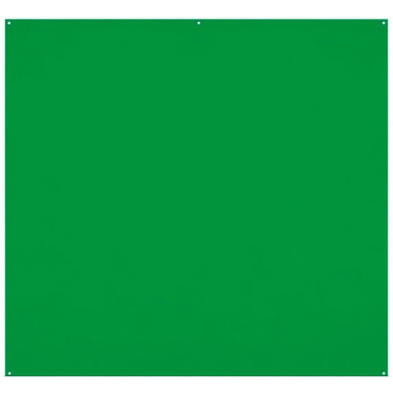Westcott 8x8' X-Drop Pro Wrinkle-Resistant Backdrop, Chroma-Key Green Screen