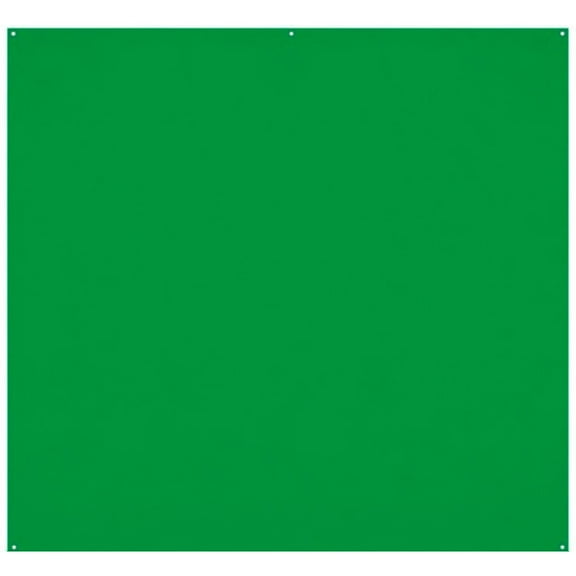Westcott 8x8' X-Drop Pro Wrinkle-Resistant Backdrop, Chroma-Key Green Screen