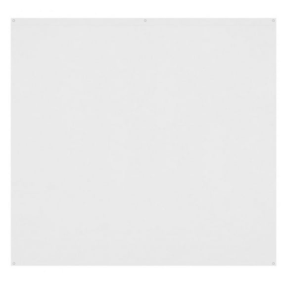 Westcott 8x8' X-Drop Pro Wrinkle-Resistant Backdrop, High-Key White