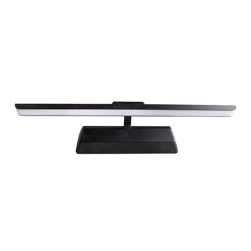 16-Inch Satin Black LED Picture Light with Remote Control