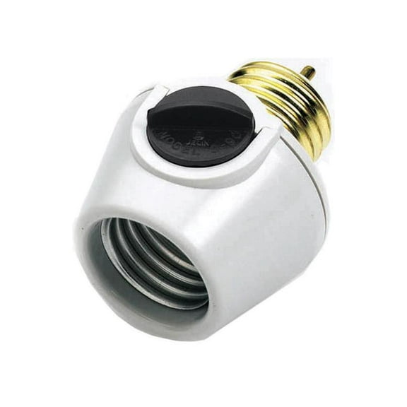 Westek 6009B Indoor Screw-In Full Range Lamp Dimmer, White, 1-Pack