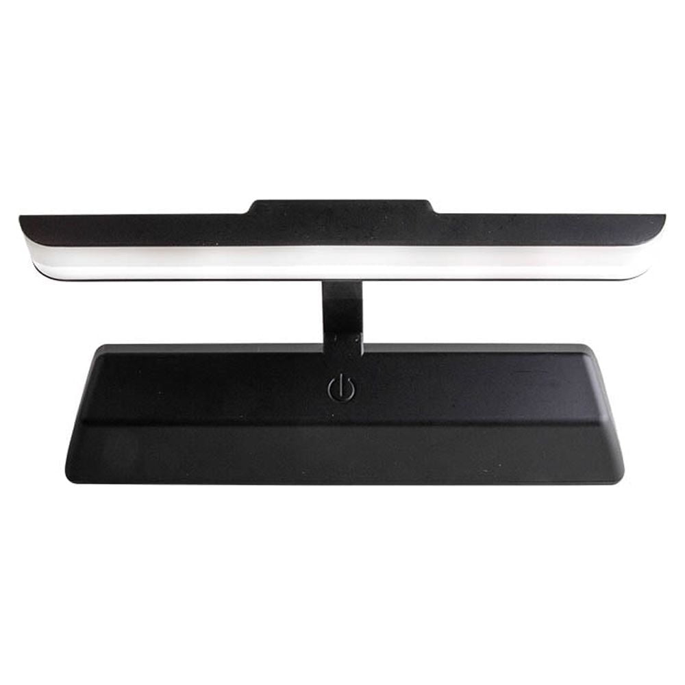 Satin Black 8" LED Swivel Picture Light with Remote Control