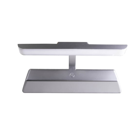 Westek 8 Inch LED Satin Nickel Swivel Picture Light with Remote Control