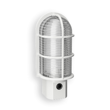 Westek NL-CAGE-W Industrial Cage LED Night Light, White