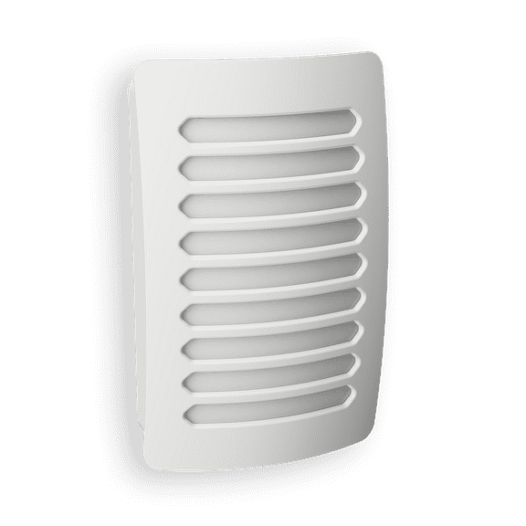 Westek NL-DPLV-W Louver Decoplug Night Light, White
