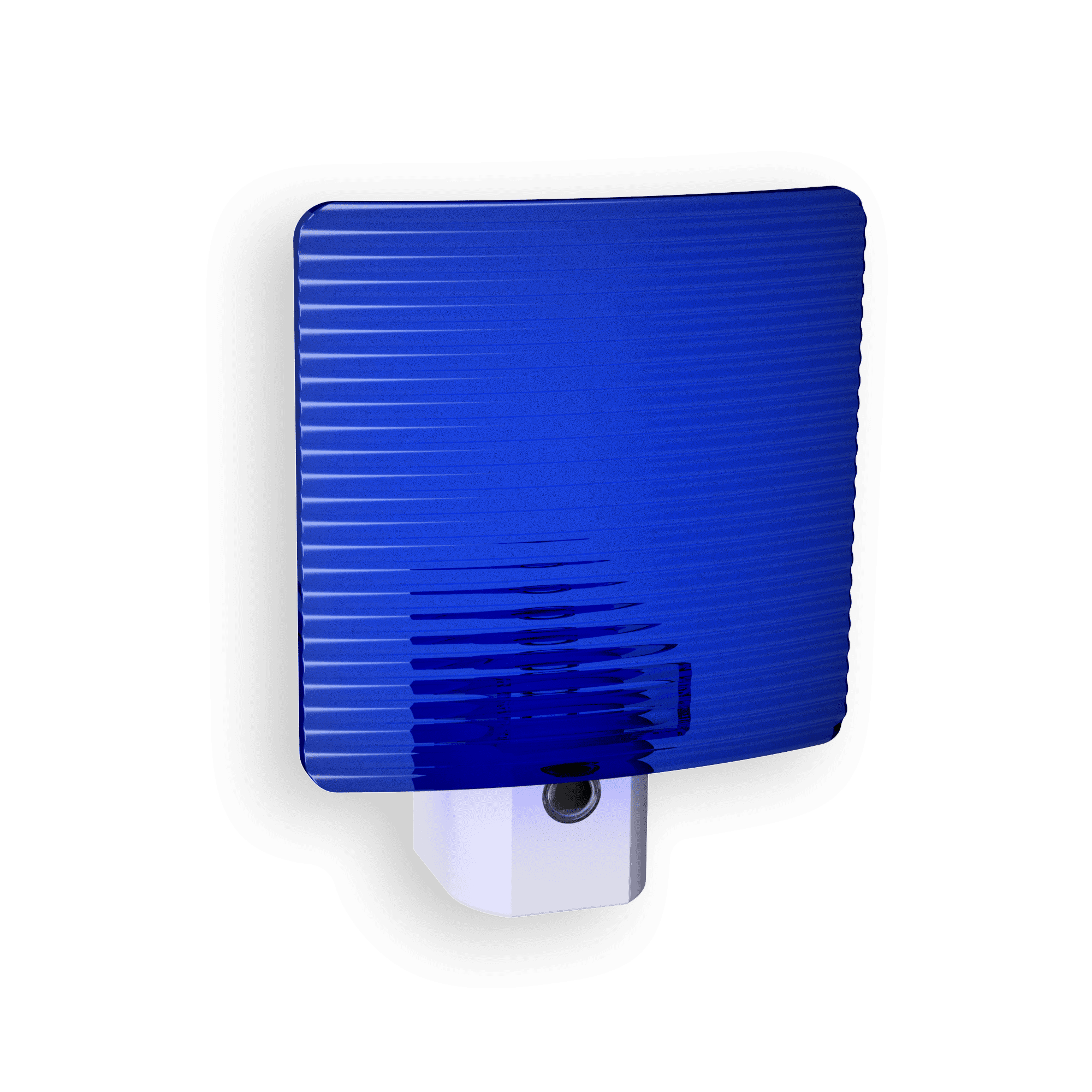 Blue Plastic Motion Sensor LED Night Light