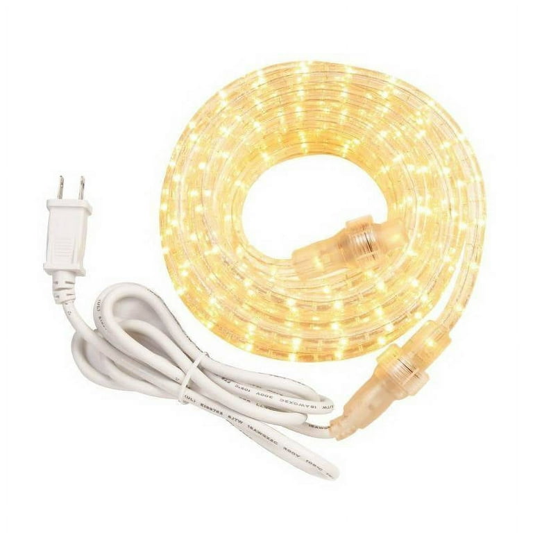 Indoor/Outdoor 6 ft. Incandescent White Rope Light Kit Indoor/Outdoor 6 ft. Incandescent White Rope Light Kit