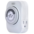 thumbnail image 1 of Westek TM09DHB Indoor 2-Outlet - Grounded Daily Mechanical Timer, 1 of 2
