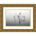 thumbnail image 1 of Wester, Siv 14x11 Gold Ornate Wood Framed with Double Matting Museum Art Print Titled - Qangelfishesq, 1 of 4