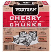 Western 500 CU in Cherry Smoking Wood Chunk Box
