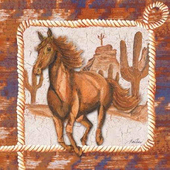 Western Art IV Canvas Art - Gina Ritter (24X24)