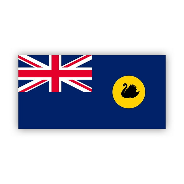 Western Australia Flag Sticker Decal Self Adhesive Vinyl