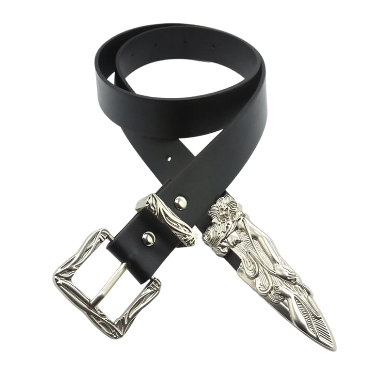 Western Belt for Women Men Cow Boy Cowgirls Waist Belt  display picture 3