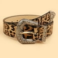 thumbnail image 1 of Western Belt for Women Men Cowboys Cowgirls Carving Buckles Belts for Jeans Pants, 1 of 4