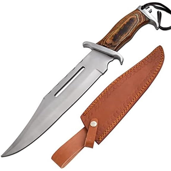 Western Big Jim Large Outlaw Knife with Sheath Best Hunting and Survival Knife$$Other