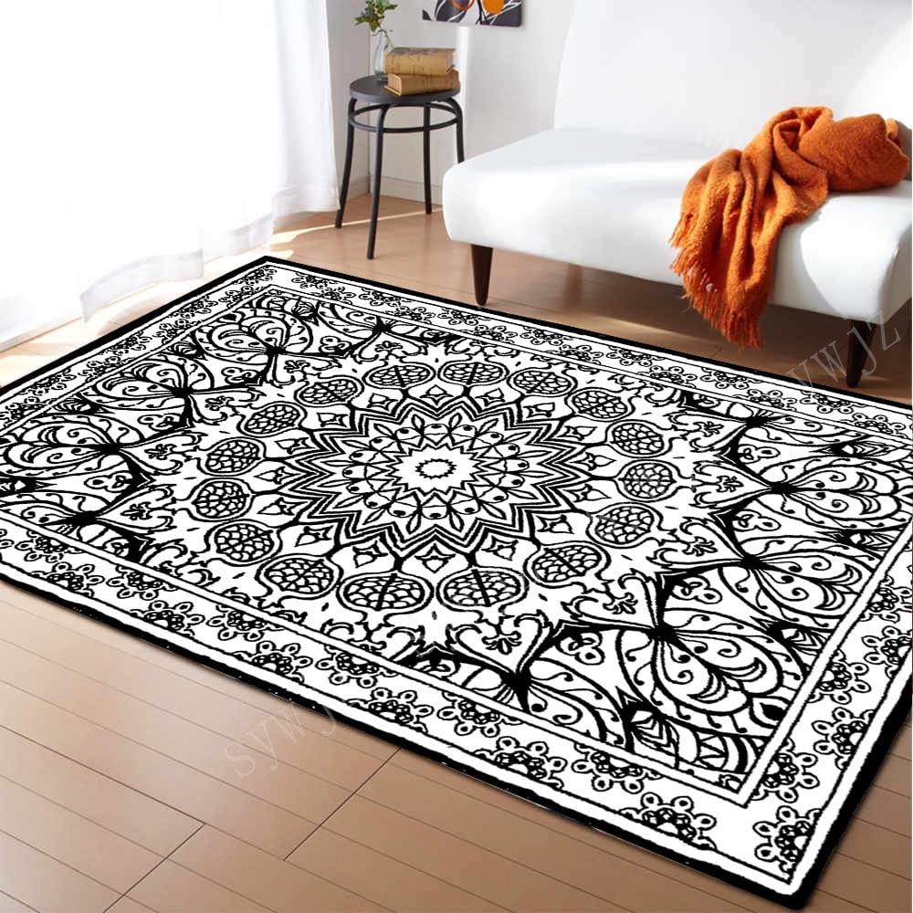 Western Bohemia Aztec Kids Room Rug Party Decorations Bedroom Living