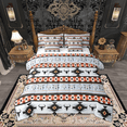 thumbnail image 1 of Western Boho Bed in a Bag King Size Comforter Set 7 Pieces,Bull Skull Dream Catchers Bedding Sets Tribal Arrow Aztec Bohemian Sheet Set with Comforter, 1 of 5