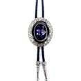 thumbnail image 1 of Western Bolo Tie PU Rope Bolo Tie Cowboy Costume Shirt Necktie, 1 of 21