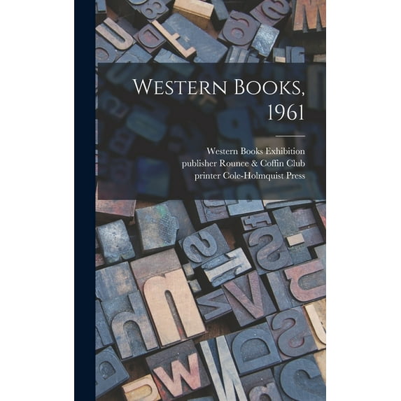 Western Books, 1961, (Hardcover)
