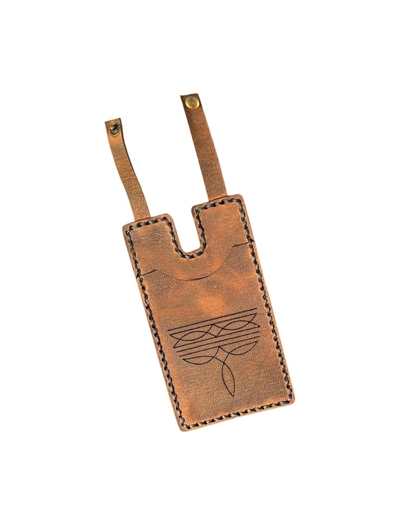 Western Boot Wallet Leather Boot Wallet for Women Handmade Leather Boot Card Holder Cash Pocket Leather Boot Attachment