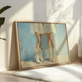 thumbnail image 1 of Western Bride Boots Art Print – Rustic Country Wedding Decor, White Cowboy Boots, Farmhouse Chic, Southern Cowgirl Aesthetic Wall Art, Modern Wall Decor, 16x24 UNFRAMED, 1 of 2