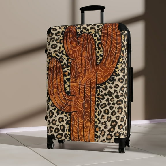 Western Cactus Suitcase
