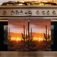 thumbnail image 1 of Western Cactus Sunset Kitchen Towels Set of 1, Modern Abstract Art Retro Absorbent Dish Towels for Kitchen, Microfiber Hand Towel, Quick Drying Tea Towel for Cleaning Decorative Dishcloths, 1 of 7
