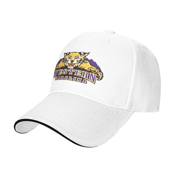 Western Carolina University Casual Sandwich Baseball Cap Adjustable For Men For Women