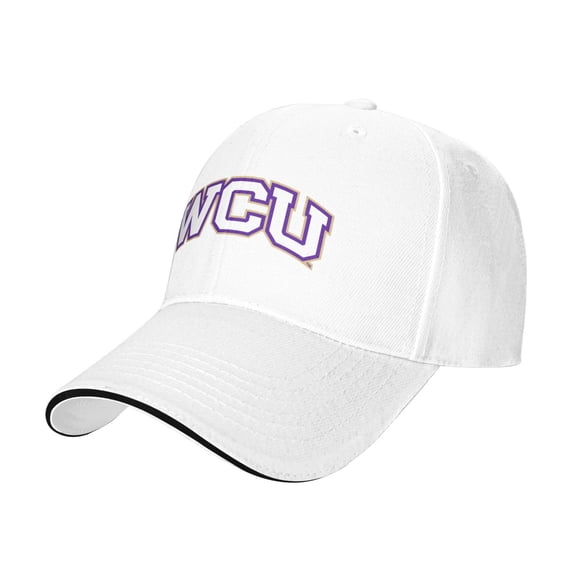 Western Carolina University Casual Sandwich Baseball Cap Adjustable For Men For Women